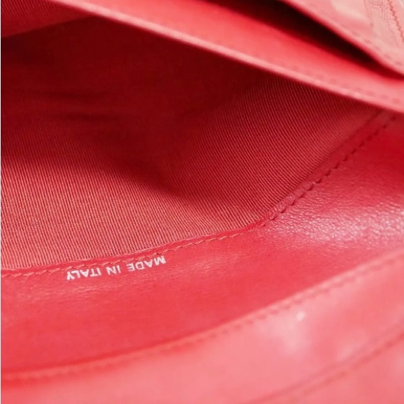 Authentic Red Chanel Matelasse Wallet (WOC) - Picture 4 of 8